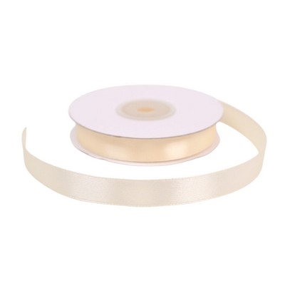 Satinbånd 12 mm Creme